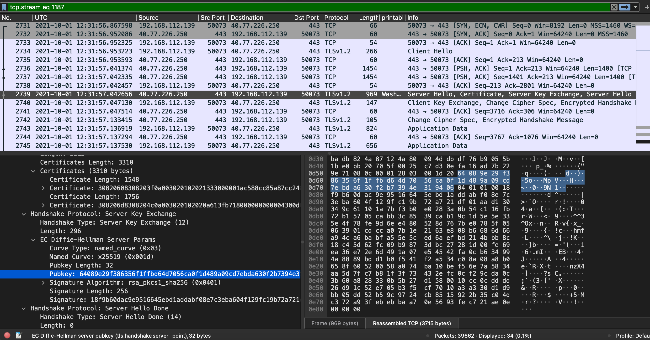 Wireshark screenshot 1