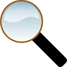 Magnifying glass logo