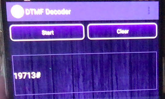 Android DTMF Decoder